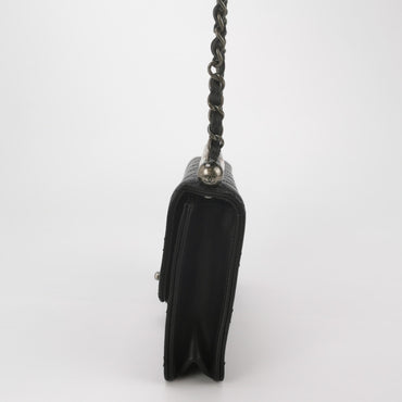 Flap Bag Mini Lambskin CC turn-lock quilted