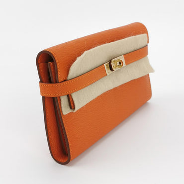 Kelly Large Chevre Mysore Lambskin Gold 9J T