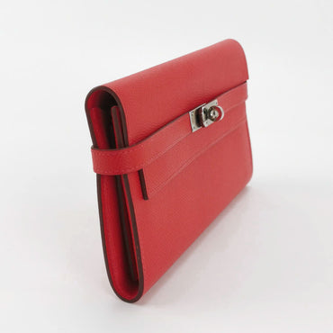 Kelly Large Epsom Silver 5X Red R