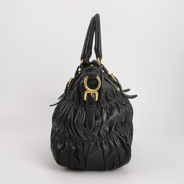 Gaufre Lambskin Logo