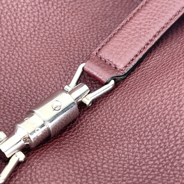 Gucci Burgundy big soft hobo bag