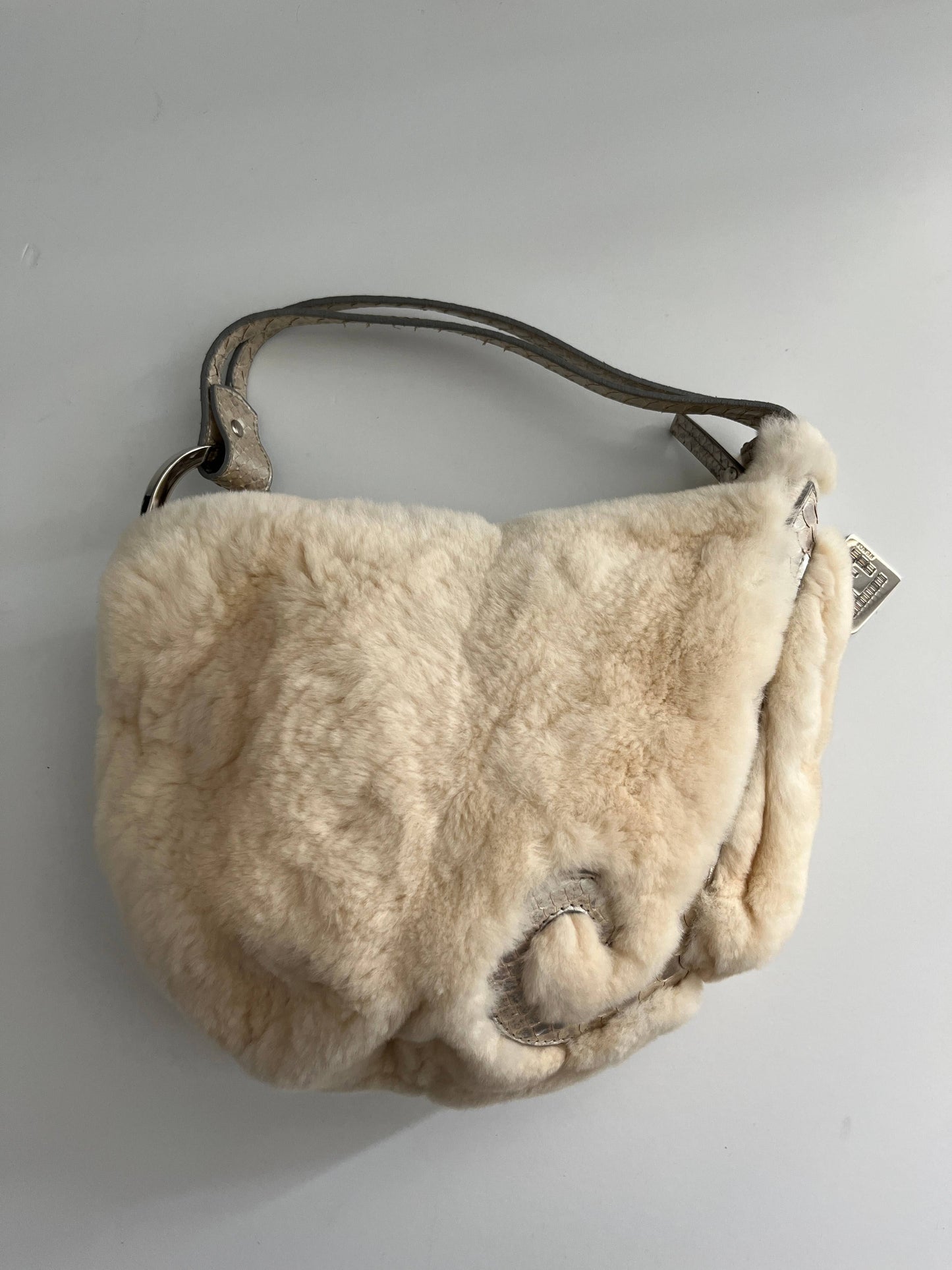 Fendi beige shoulder bag
