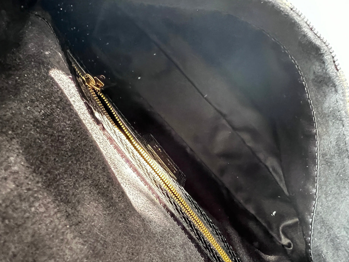 Fendi full beaded stripe baguette