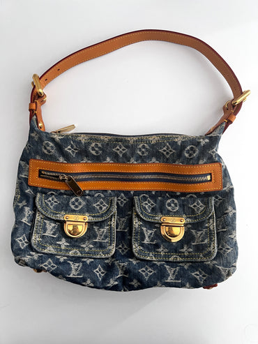 Louis Vuitton denim baggy pm