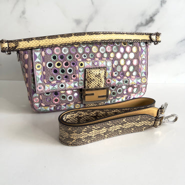 Fendi Colorful Donut Mirrors Baguette