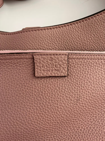 Gucci soft Jackie Hobo big size pink