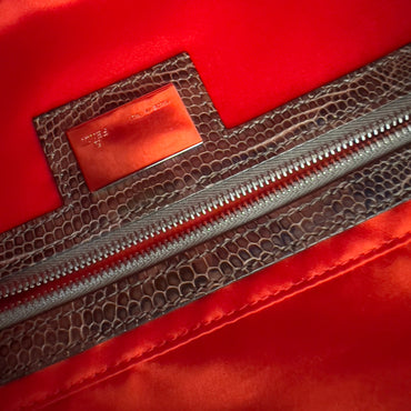 Vintage Fendi Geometric Beaded Baguette