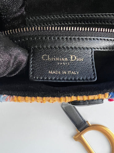Dior Love& Peace beaded saddle bag from 2018