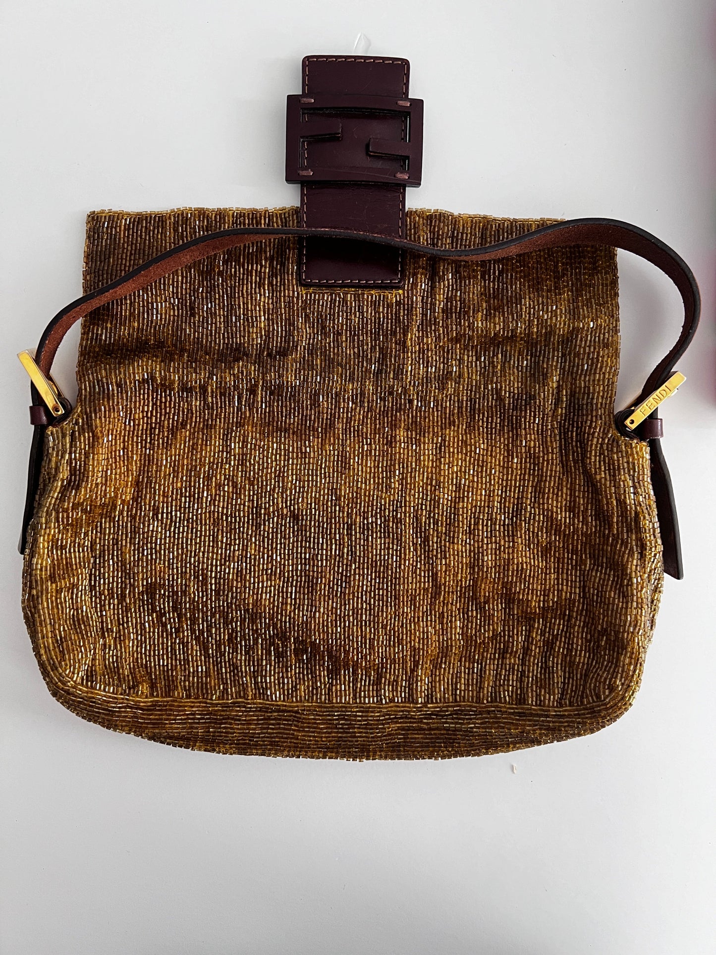 Vintage Fendi beaded baguette (sex and the city style)