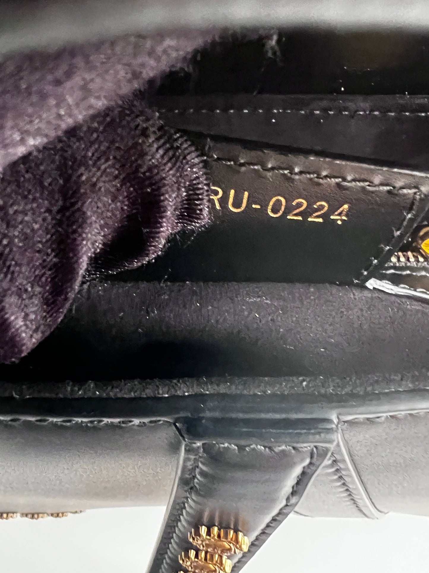 NWOT! Dior black studs saddle bag from 2024 collection