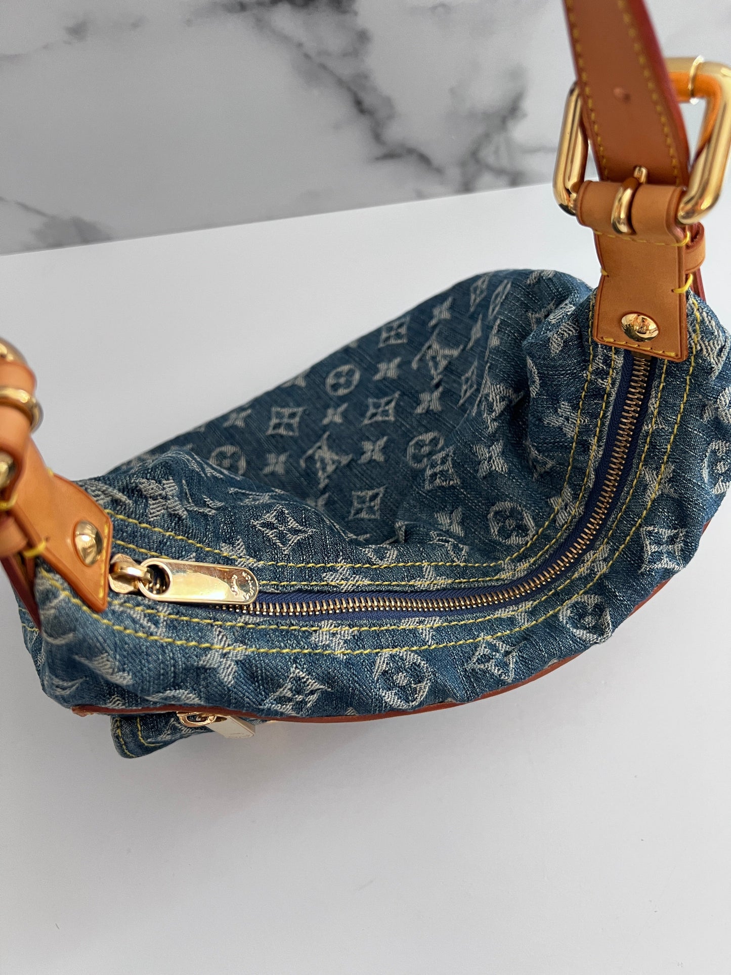 Louis Vuitton Blue Baggy Bag, Small size