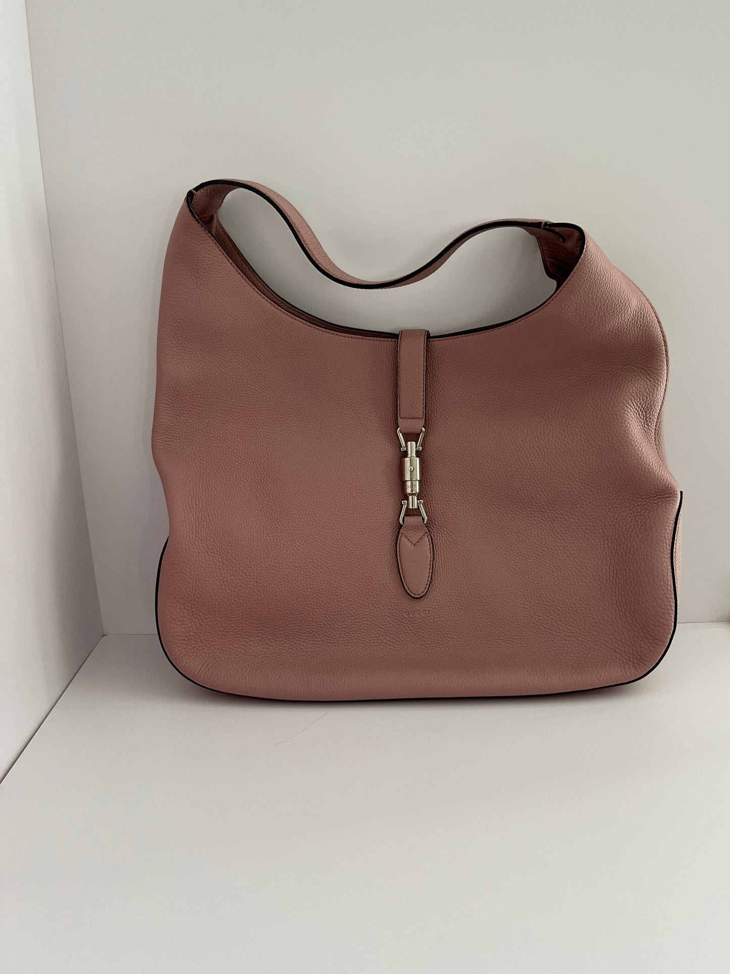 Gucci soft Jackie Hobo big size pink