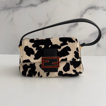 Fendi Pony Hair Mini Mamma Baguette