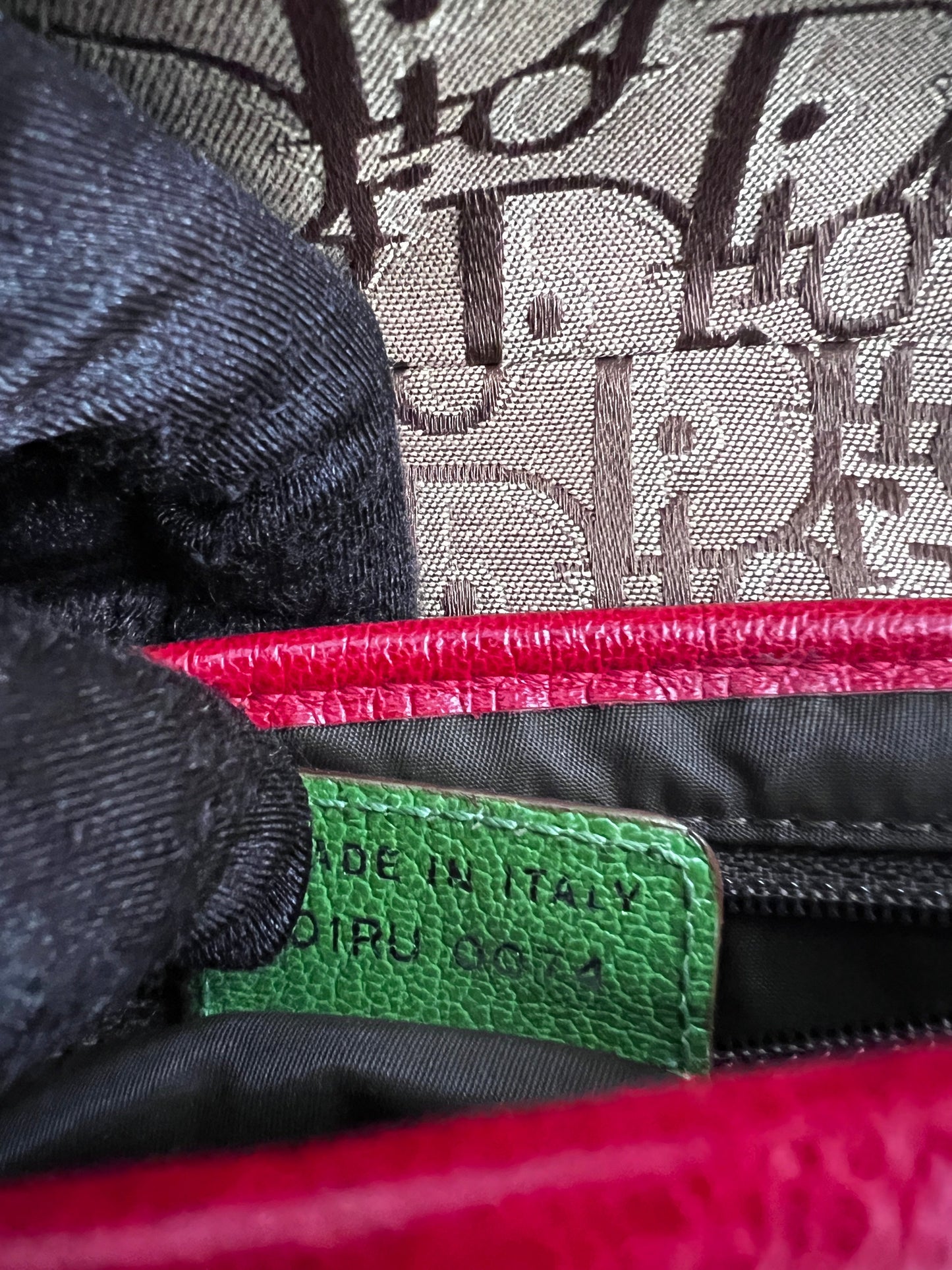 Dior Saddle Rasta shoulder bag