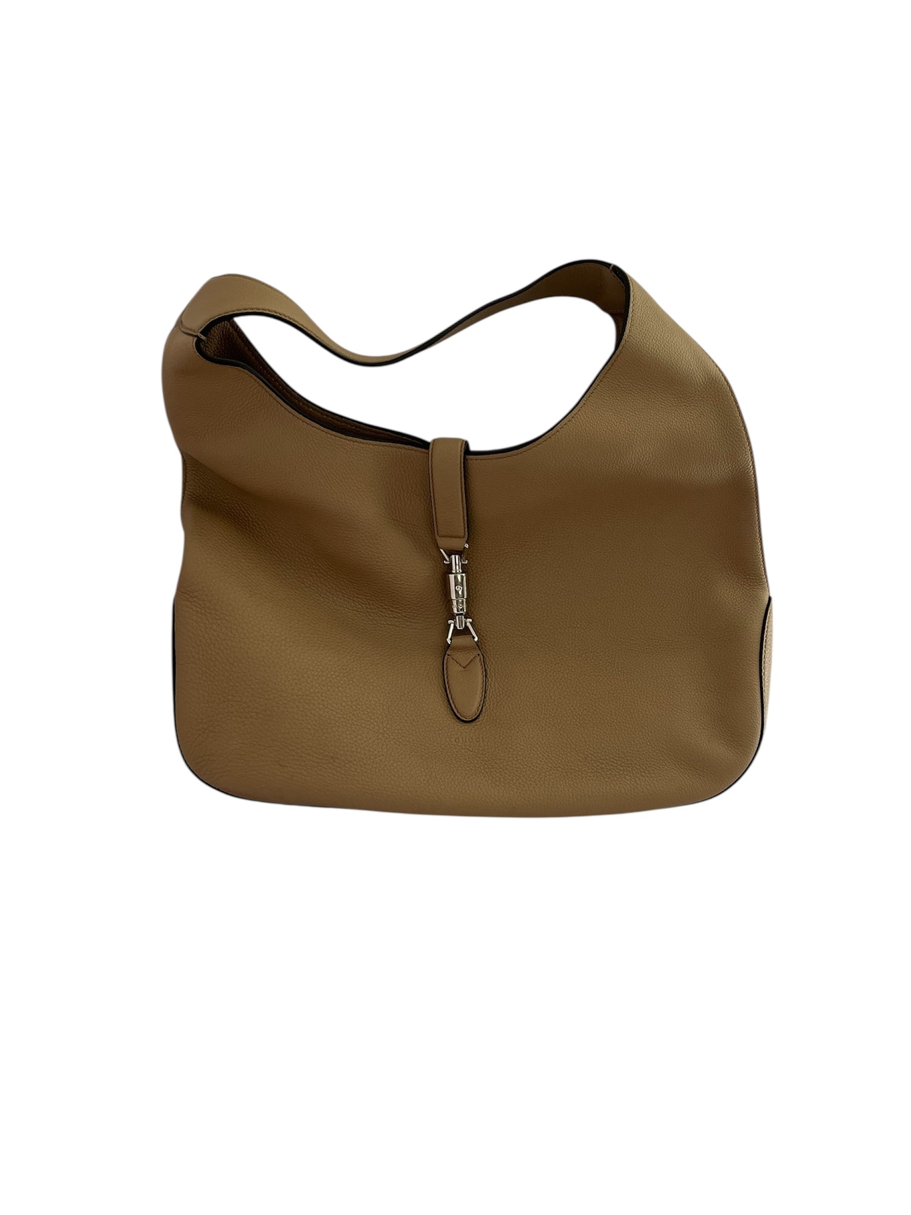 Gucci Jackie light brown Leather Shoulder Bag