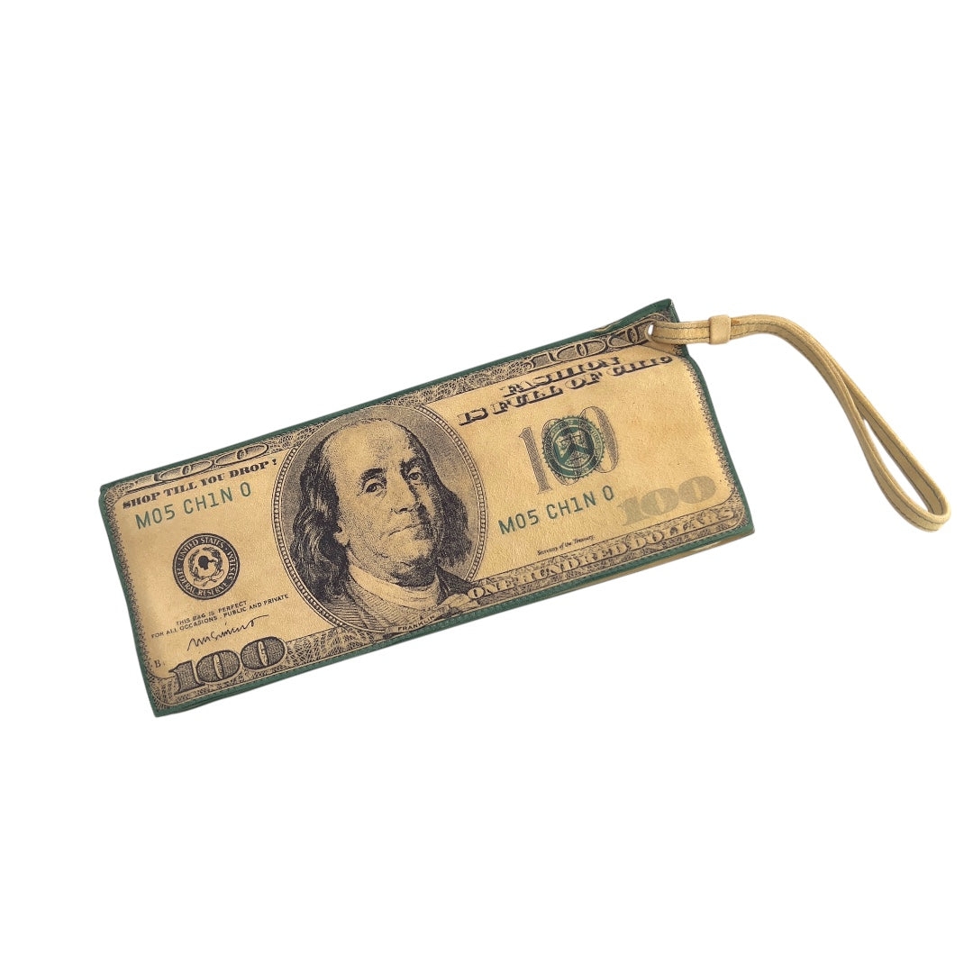 Vintage Moschino Hundred Dollar Wrist Bag