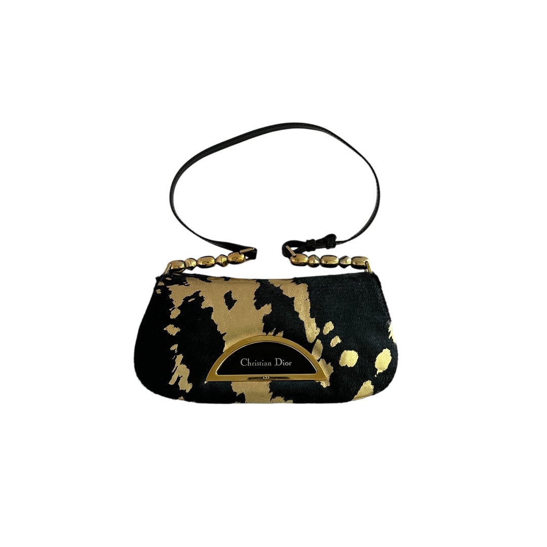 Dior pony hair mini bag
