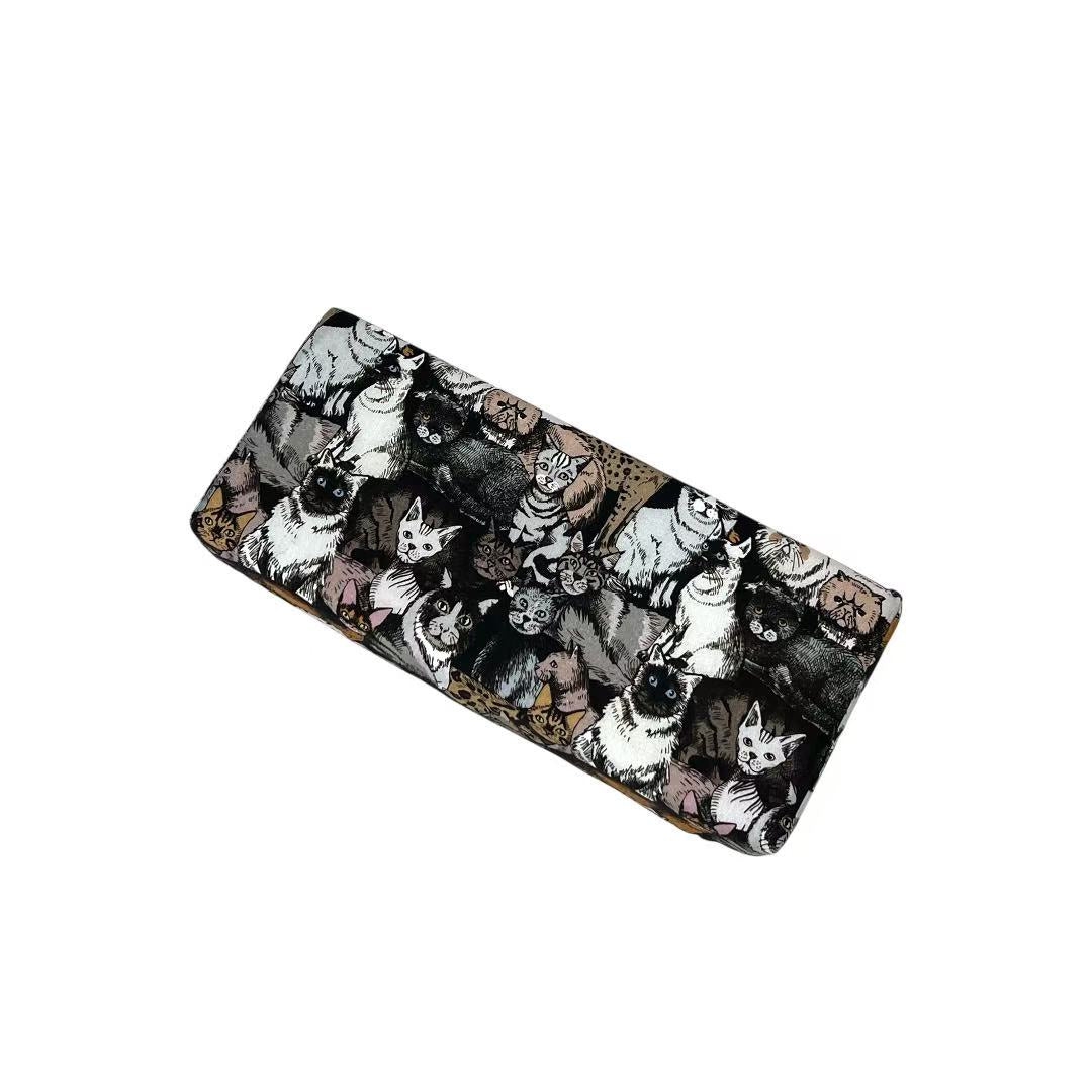 Bag pillow cat garden black for baguette