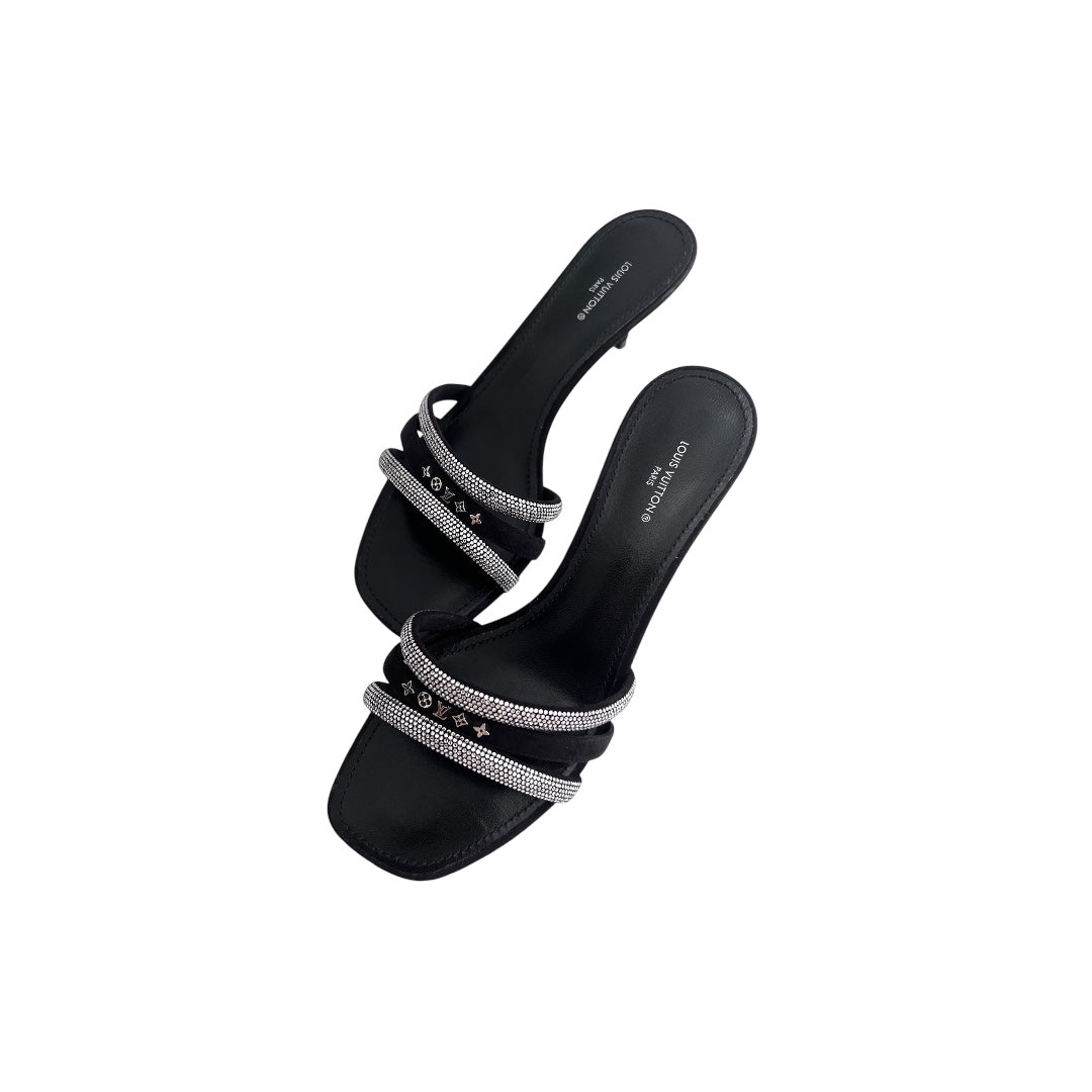 louis vuitton appeal mule heels size38