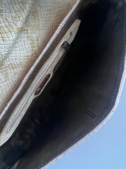 Vintage Fendi Boho beaded shoulder bag