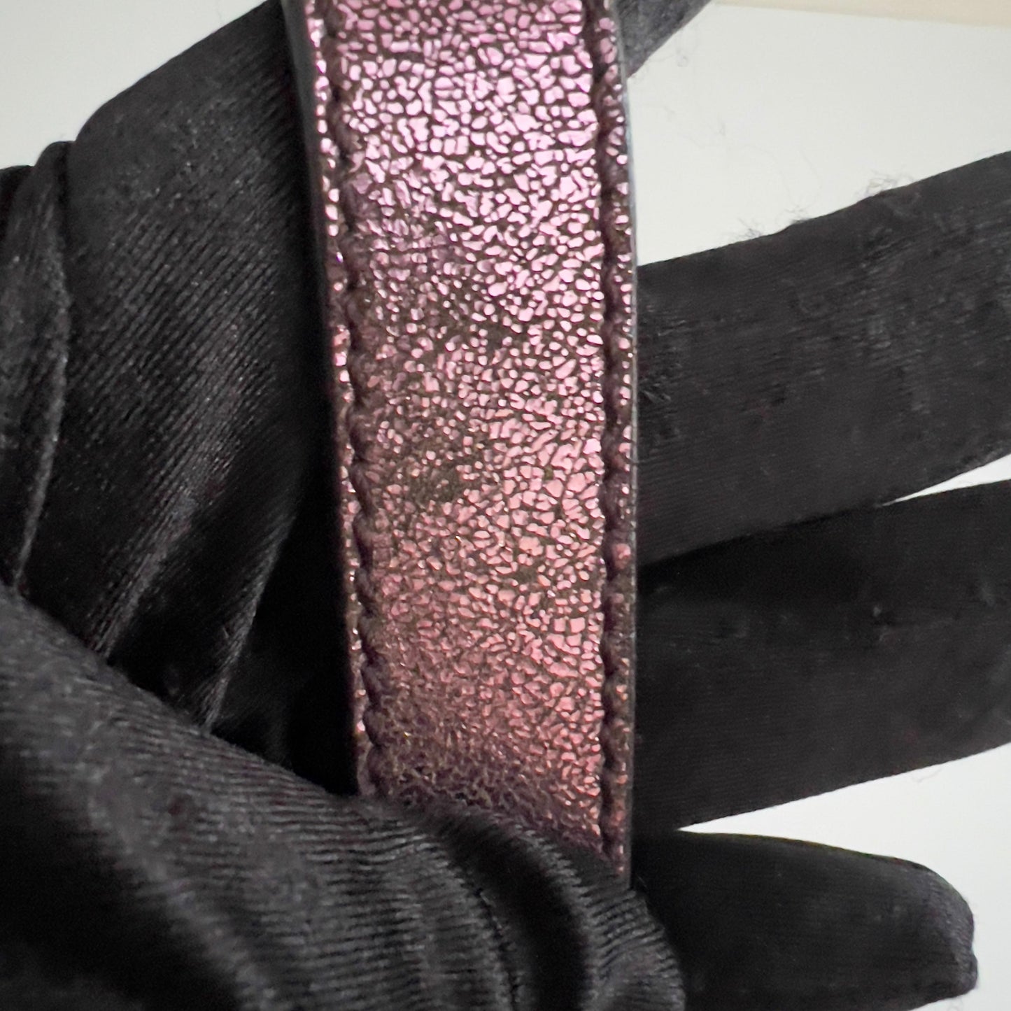 Fendi Metallic Purple Baguette