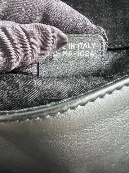 Vintage Dior love&peace limited edition leather shoulder bag