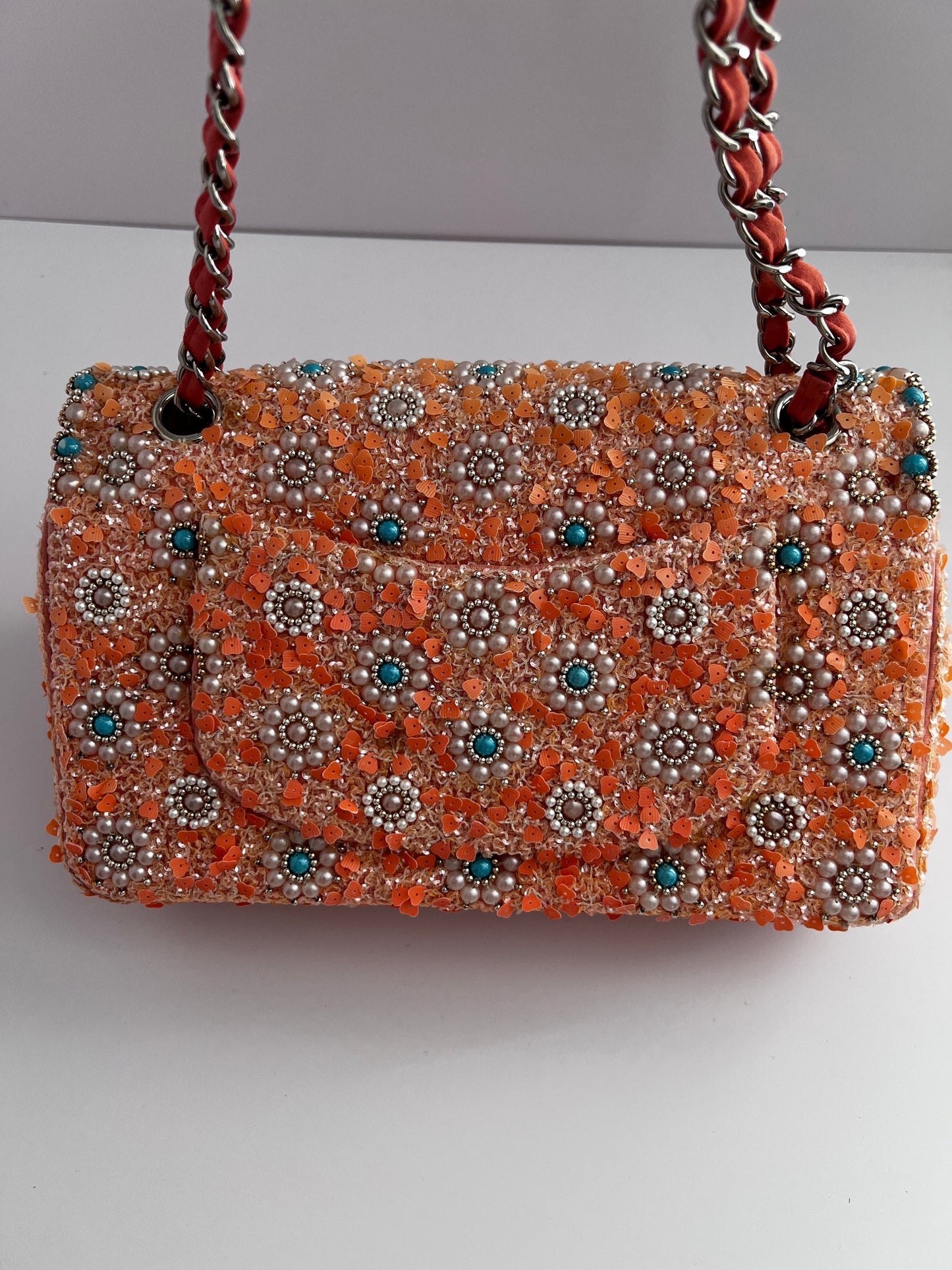 Chanel Classic Medium Embellished Double Flap bag Cruise2014