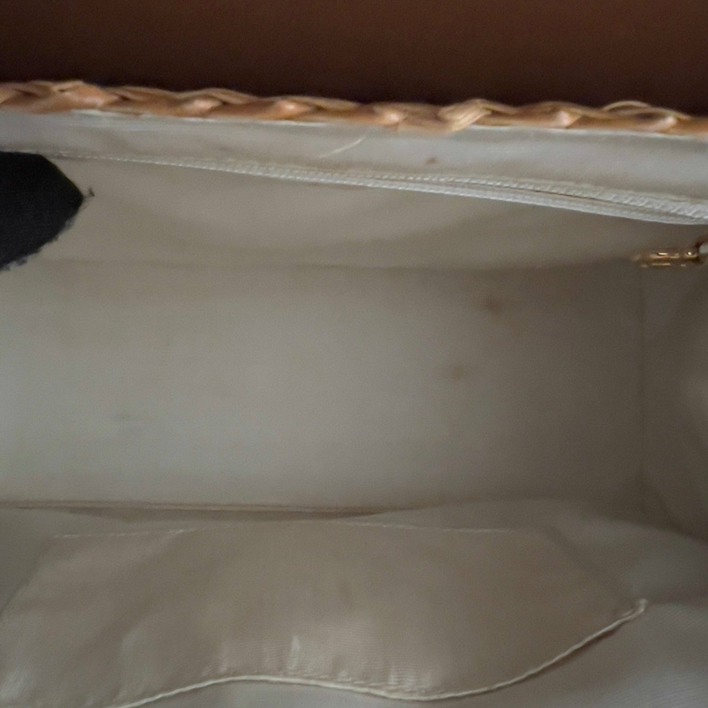 Vintage Chanel Wicker Shoulder Bag