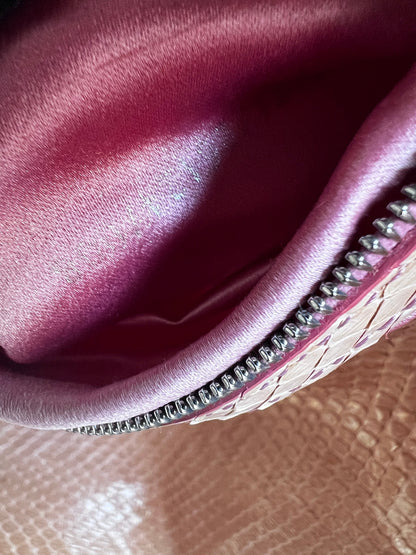 Vintage Fendi Pink Sequin Baguette