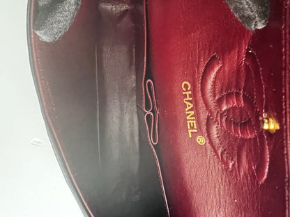 Vintage Chanel small size classic flap with Bijoux chain