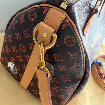 Louis Vuitton Catogram Speedy Bandouliere 30