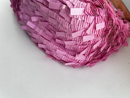 Fendi mamma size pink sequin baguette