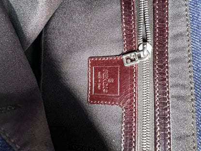 Vintage Fendi Denim baguette
