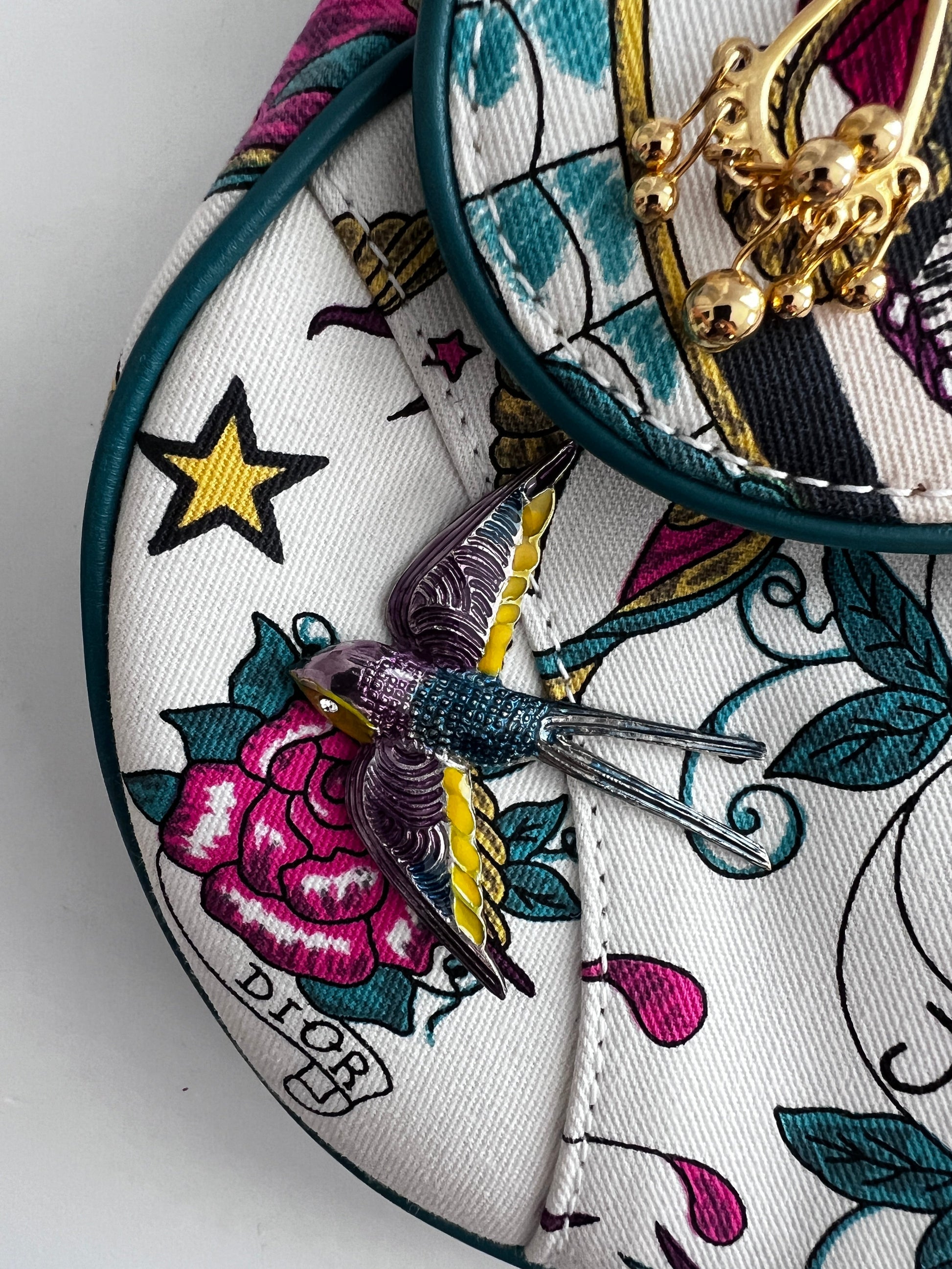 Vintage Dior Gypsy girl saddle bag from 2004 by John Galliano