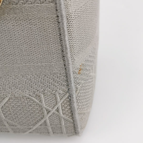 Lady Dior Medium Canvas Logo