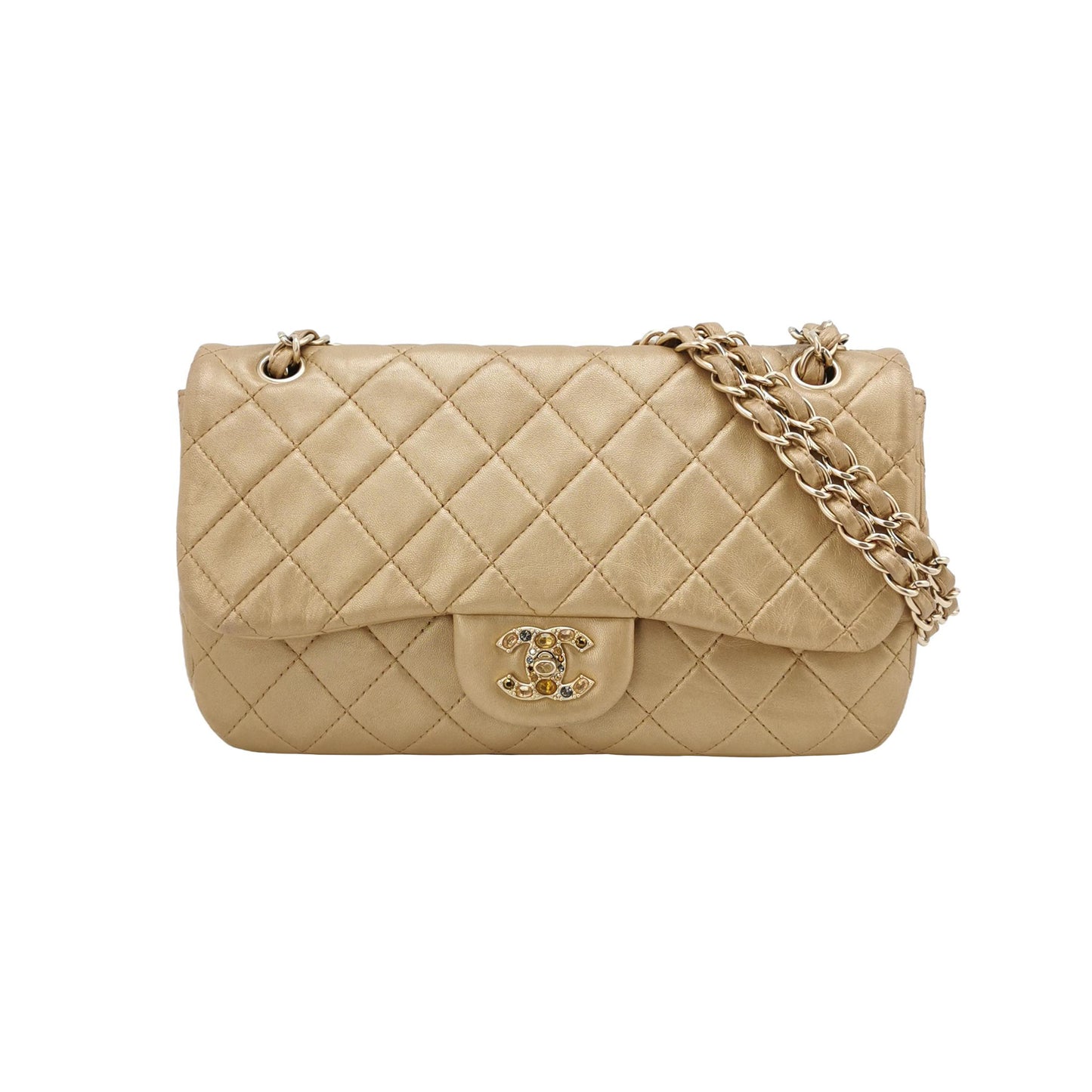 Classic Flap Seasonal limited Edition Large Lambskin quilted CC turn-lock