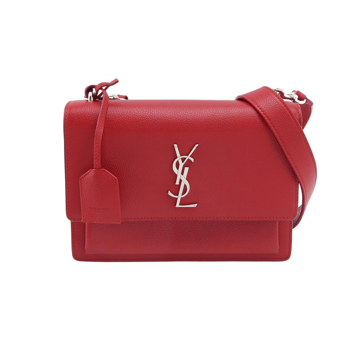 Saint Laurent Saint Laurent Sunset Medium Calfskin Shoulder Bag