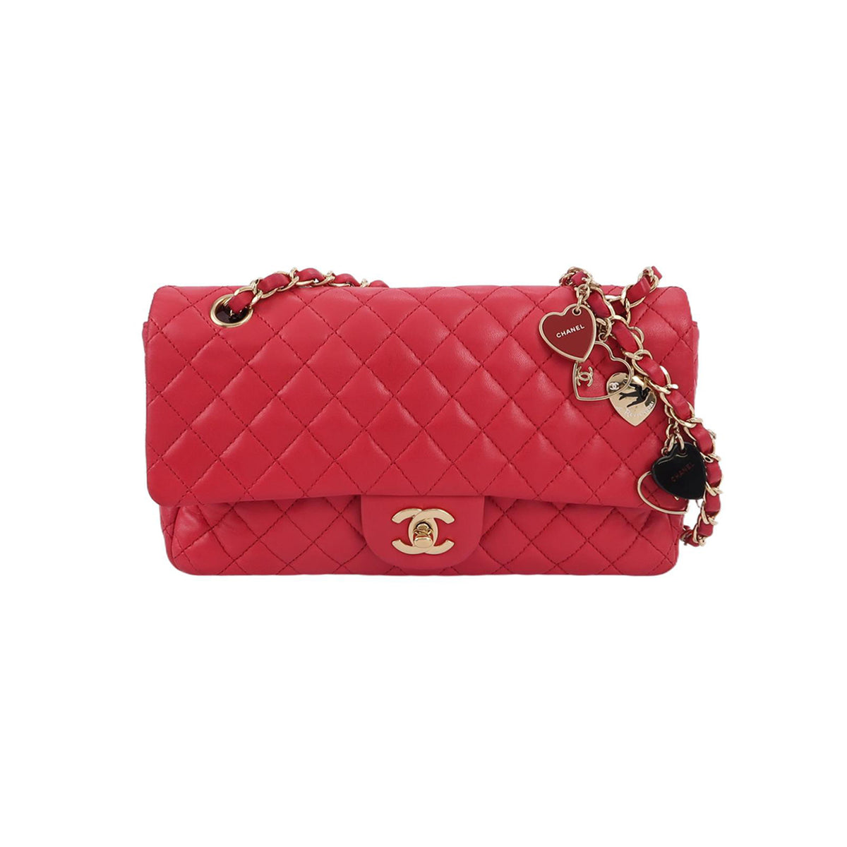 Chanel Vintage Chanel Classic Flap Medium Lambskin Seasonal limited Edition Shoulder Bag