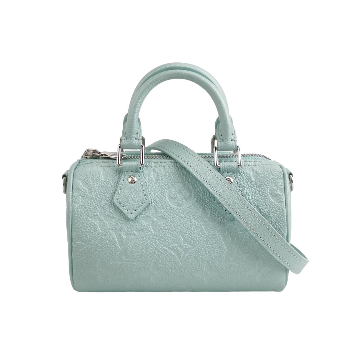 Louis Vuitton (LV) Louis Vuitton Speedy Nano Calfskin Shoulder Bag