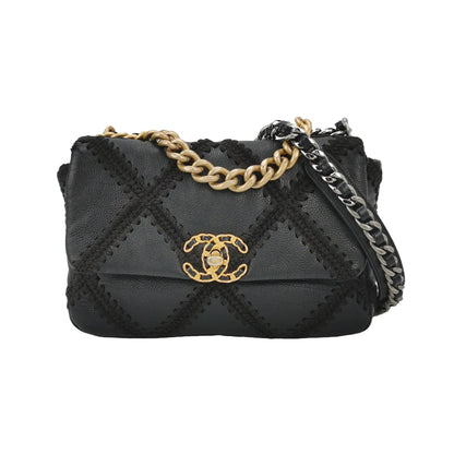 19Bag Small quilted CC turn-lock