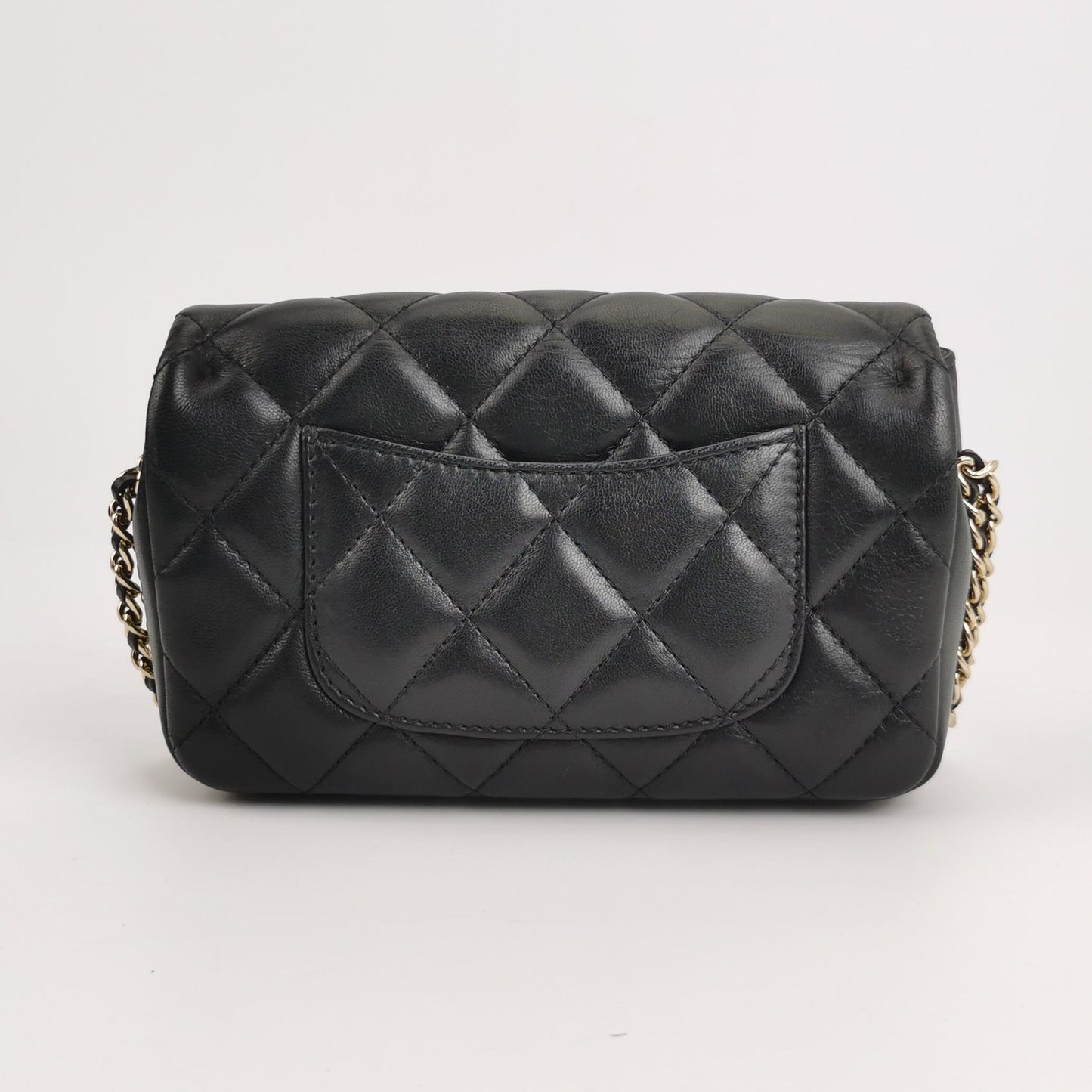 Flap Bag Lambskin quilted CC turn-lock