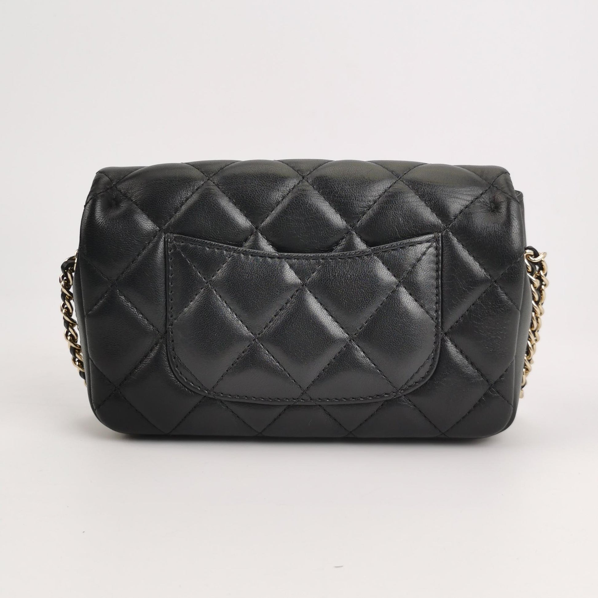 Flap Bag Lambskin quilted CC turn-lock