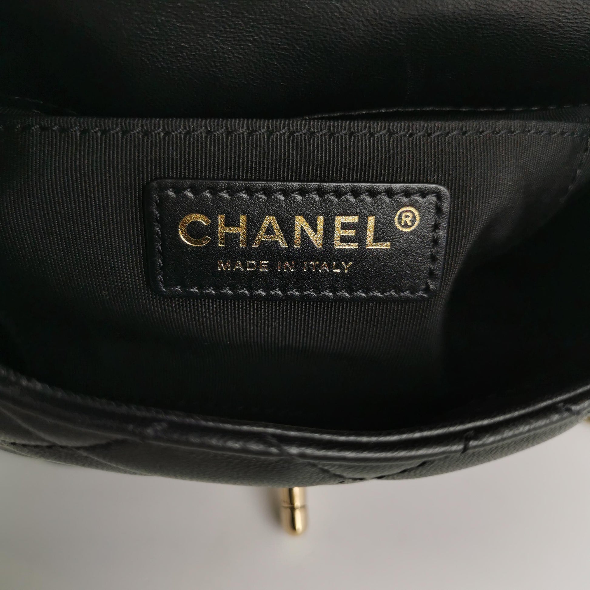 Flap Bag Lambskin quilted CC turn-lock