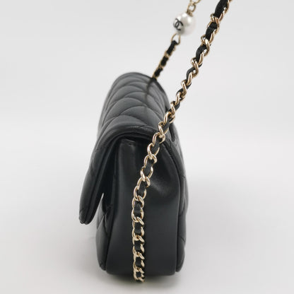 Flap Bag Lambskin quilted CC turn-lock