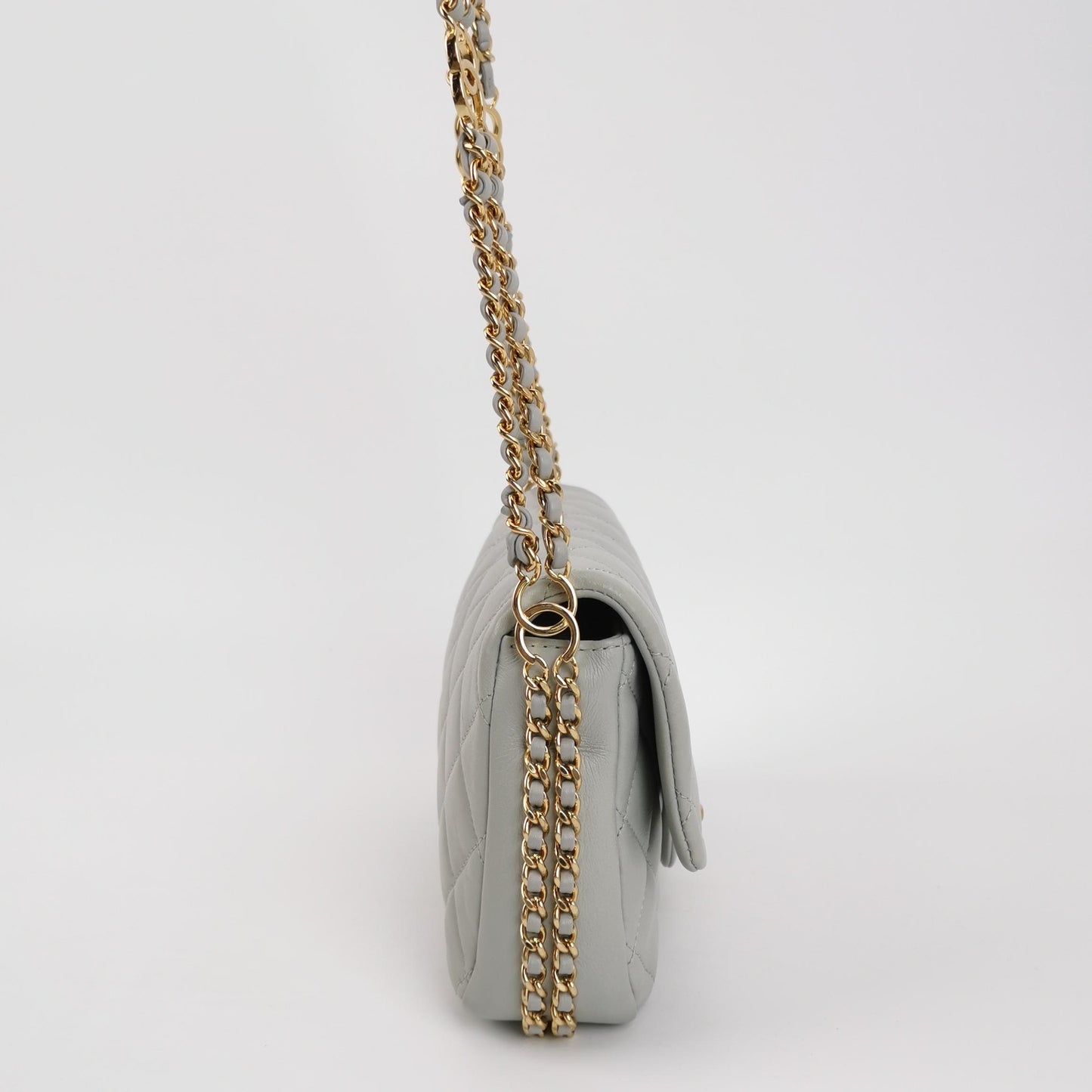 Classic Flap Seasonal limited Edition Mini Lambskin quilted CC turn-lock