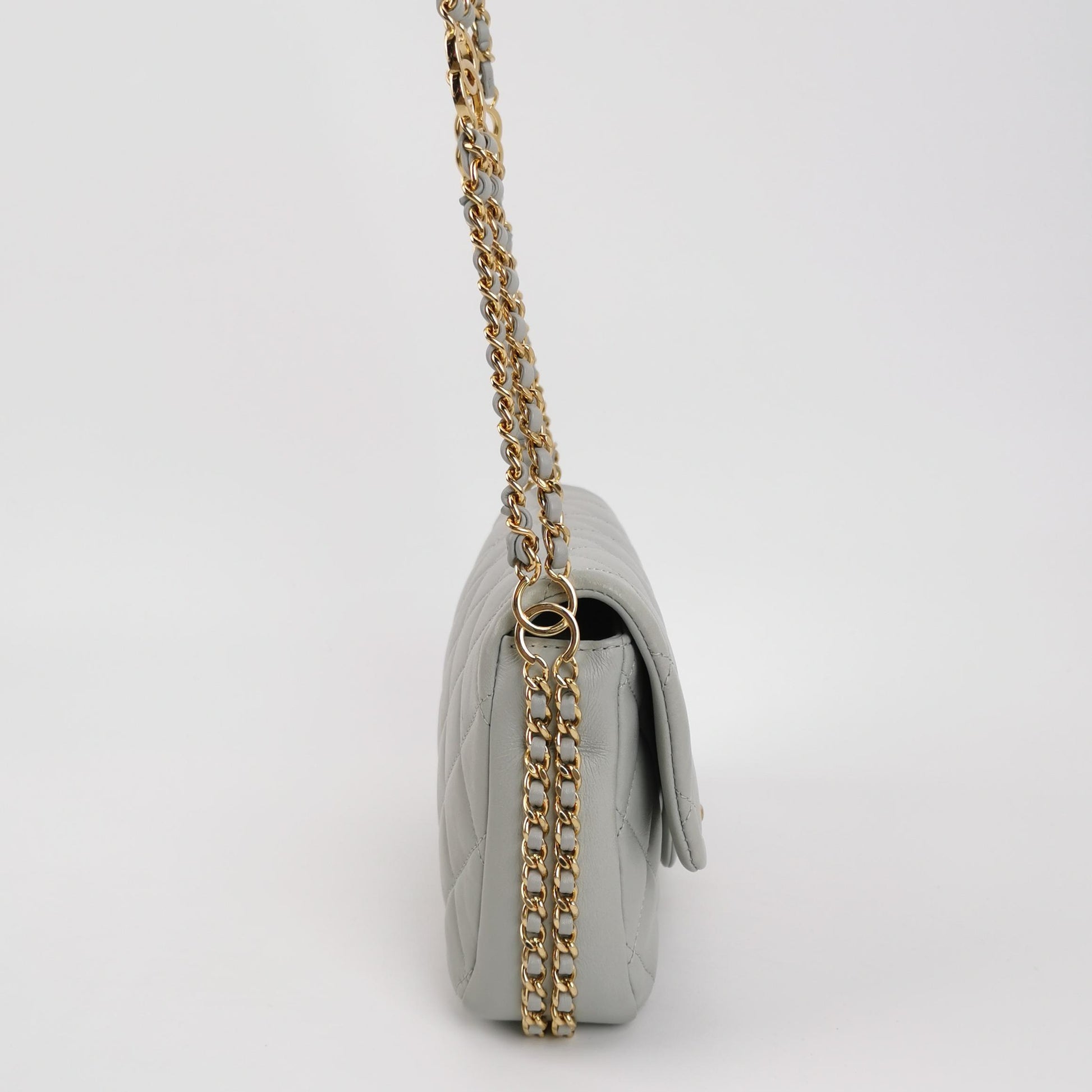 Classic Flap Seasonal limited Edition Mini Lambskin quilted CC turn-lock