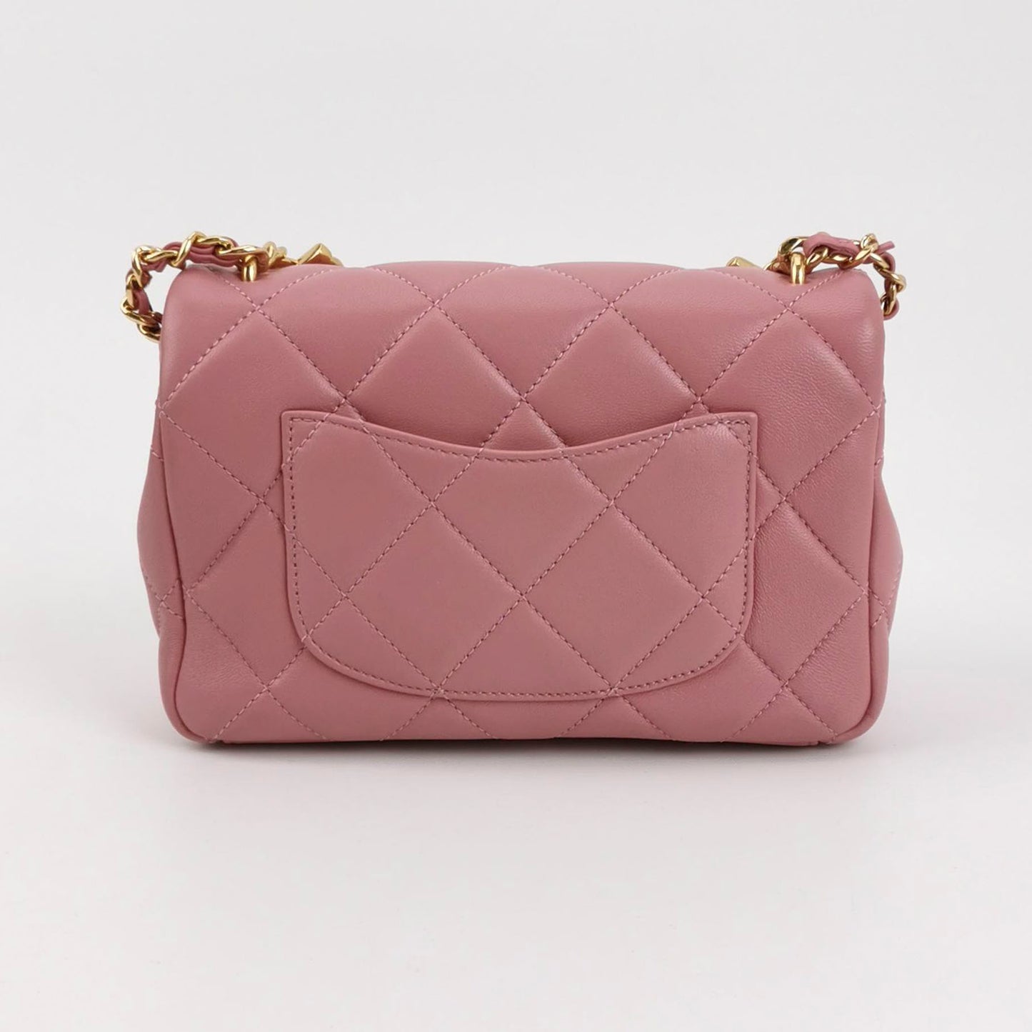 Flap Bag Lambskin quilted CC turn-lock
