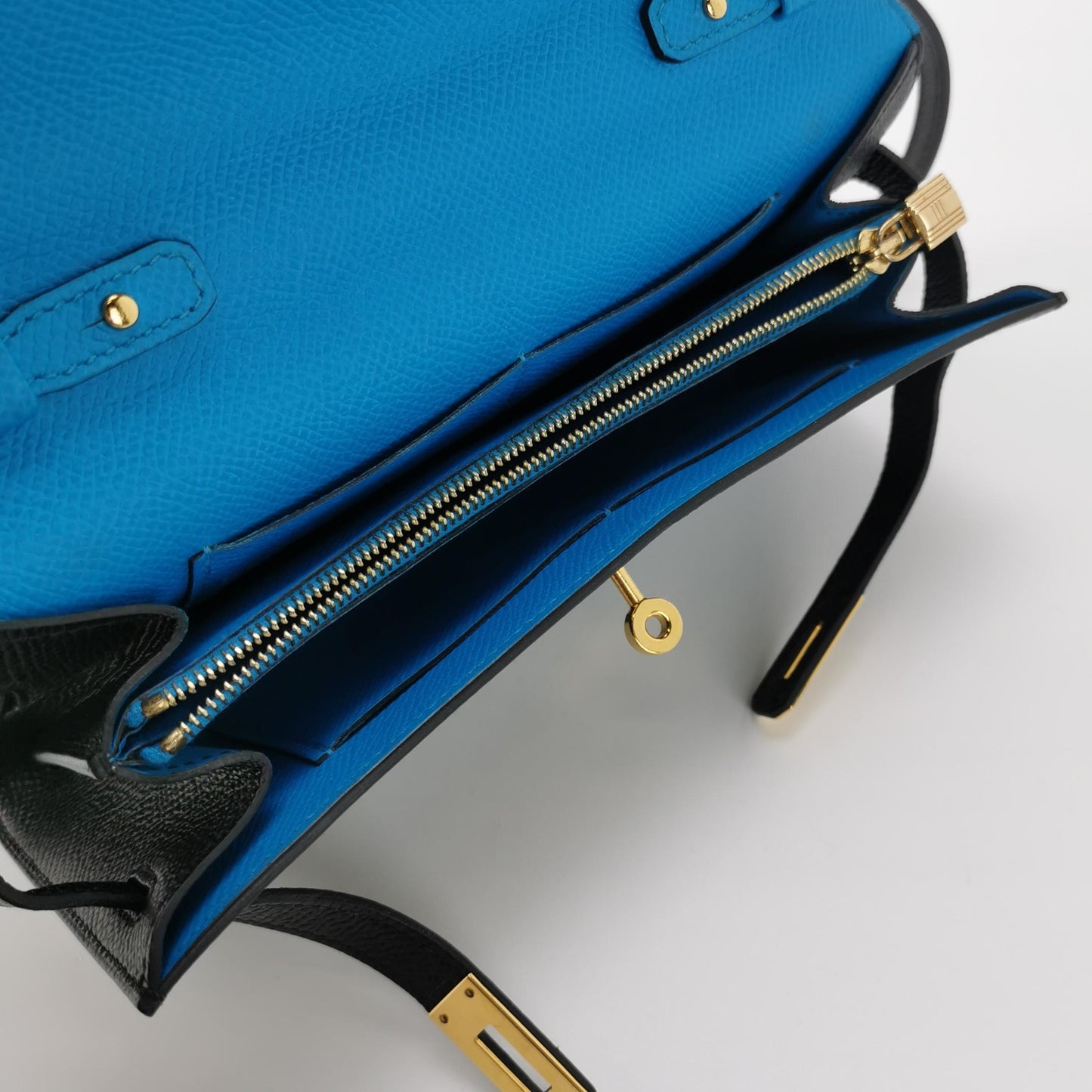 Kelly To Go Epsom Gold 89 Black 2Z Blue Z