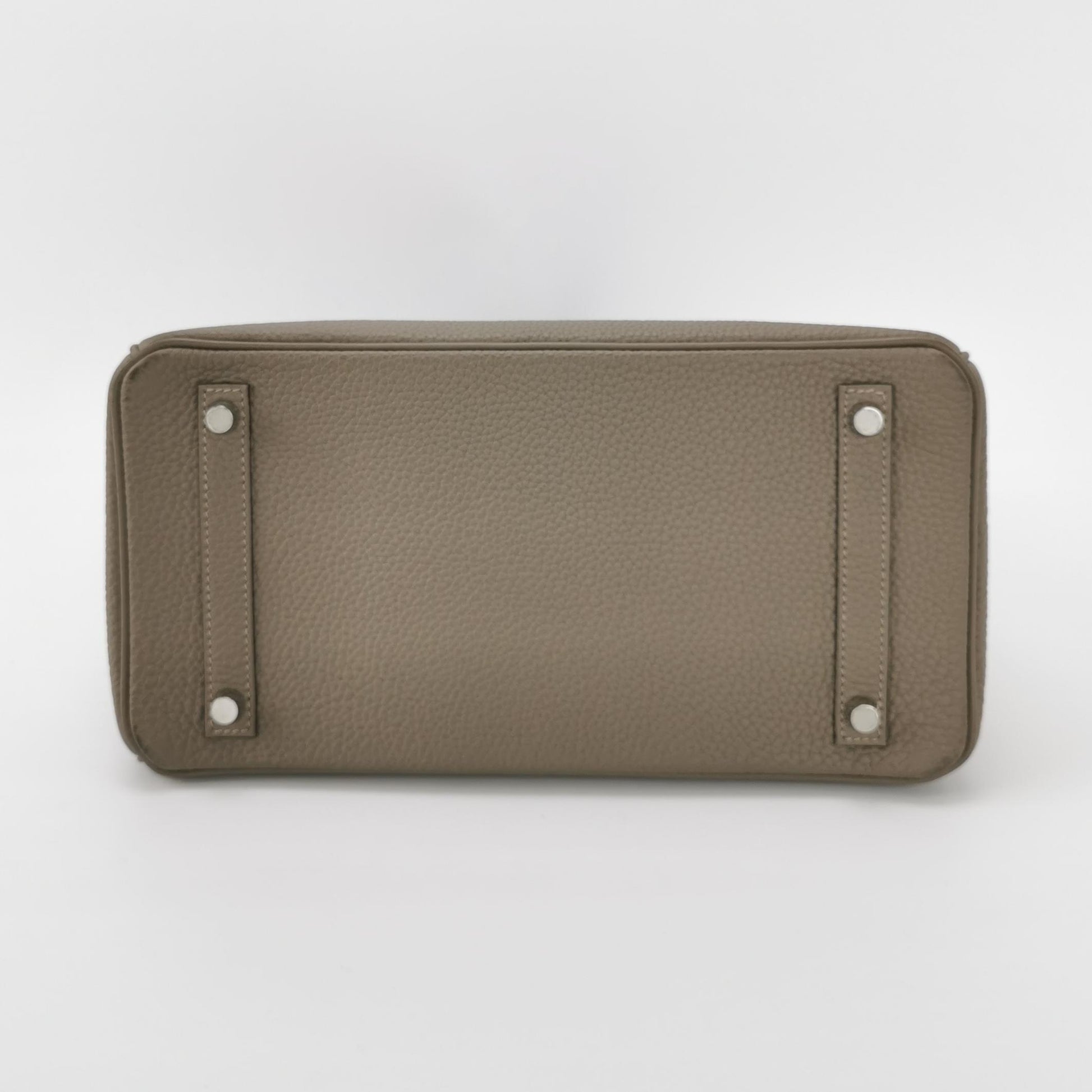 Birkin Gold 30 Togo Silver Gray A