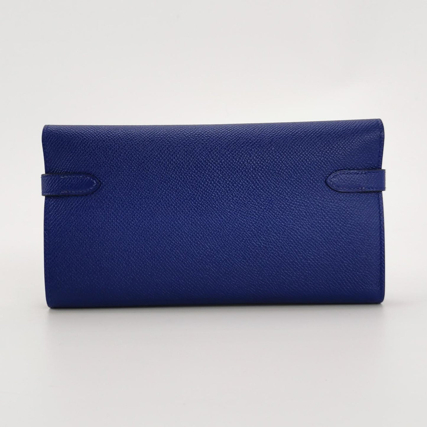 Kelly Large Epsom Silver 7T Blue T